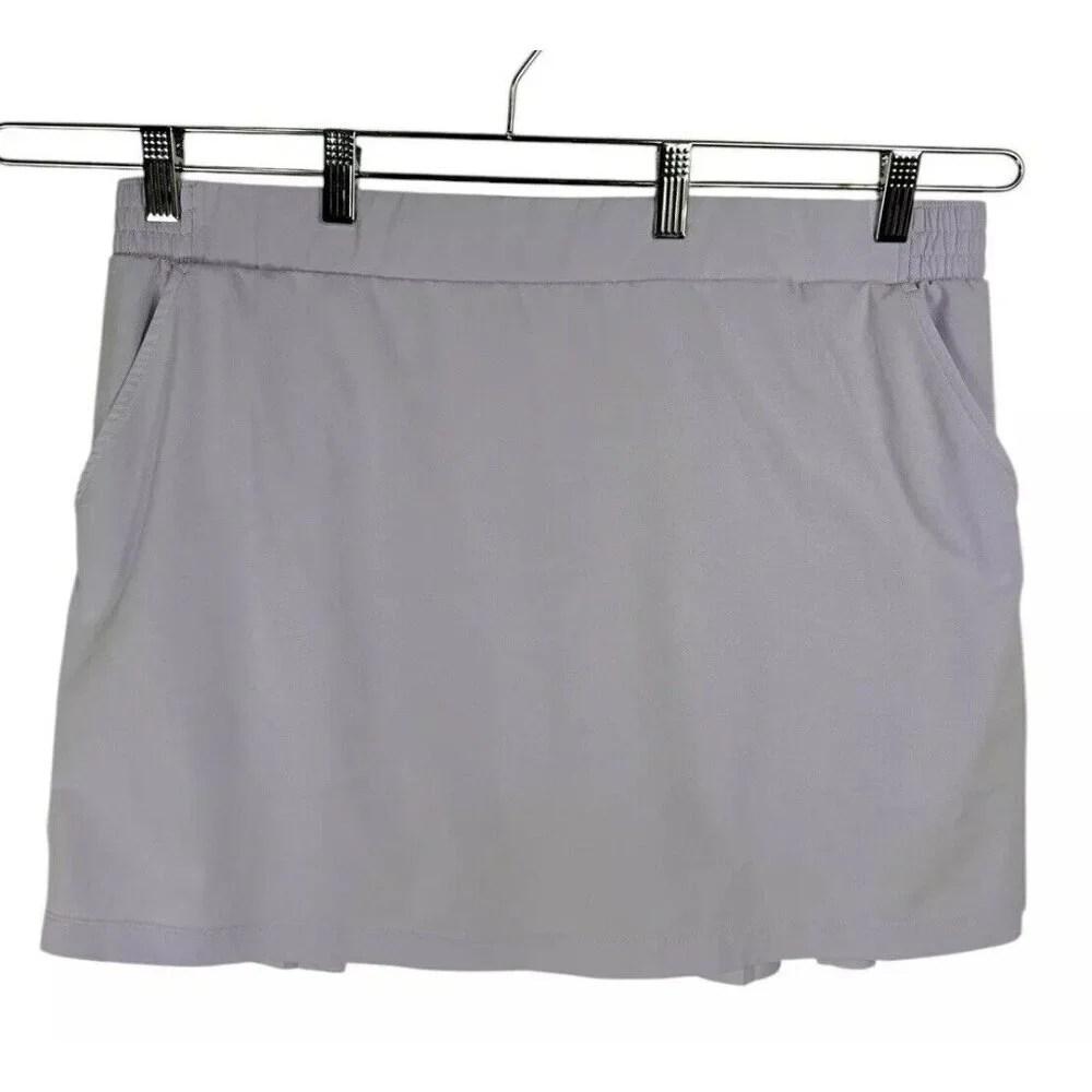 Calia by Carrie Underwood Women's XXL Pleated Back Skort‎ Lavender EUC